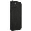 Mercedes MEHCP13MMBLBK iPhone 13 / 14/ 15 6.1 czarny/black hardcase Leather Meshed Metal Logo