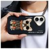 Nimmy etui iPhone 16 6.1 czarny/black   Glasses Cool Dog