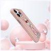 Nimmy etui iPhone 15 Pro 6.1            różowy/pink Glasses Cool Cat