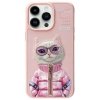 Nimmy etui iPhone 15 Pro Max 6.7        różowy/pink Cool&Cute 2.0 Cat