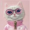 Nimmy etui iPhone 15 Pro Max 6.7        różowy/pink Cool&Cute 2.0 Cat