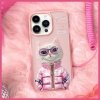 Nimmy etui iPhone 15 Pro Max 6.7        różowy/pink Cool&Cute 2.0 Cat