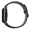 UNIQ pasek Straden Apple Watch Series    1/2/3/4/5/6/7/8/9/10/SE/SE2/Ultra/Ultra 2 42/44/45/49mm. Leather Hybrid Strap niebieski