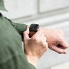 UNIQ etui Garde Apple Watch Series 7/8/ 9 45mm.  przezroczysty/clear