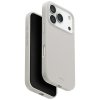 Etui UNIQ Lino do iPhone 17 Pro Magclick Charging jasno szary
