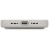 Etui UNIQ Lino do iPhone 17 Pro Magclick Charging jasno szary