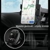 USAMS Zestaw głośnomówiący C21z transmiterem FM, Bluetooth 5.0, MP3, 2xUSB 3,4A czarny/black CC115GC01 (US-CC115)