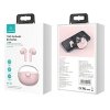 USAMS Słuchawki Bluetooth 5.1 TWS BU series bezprzewodowe różowy/pink BHUBU04