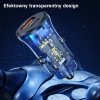 USAMS Ład. sam. 1xUSB+1xUSB-C C32 30WFast Charge czarny/black CC164CC01 (US-CC164)
