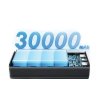 USAMS Powerbank PB68 30000mAh 20W PD+QC 3.0 Fast charging Digital Display czarny/black XY 30KCD19101 (US-CD191)
