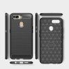 Carbon Case elastyczne etui pokrowiec Oppo A12 / A5s / A7 czarny