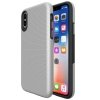 X-GUARD DUAL LAYER RUGGED CASE Pancerne etui iPhone XS MAX (srebrny)