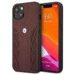 Etui BMW BMHCP13SRSPPR iPhone 13 mini 5,4 czerwony/red hardcase Leather Curve Perforate