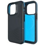 Etui Gear4 Vancouver Snap MagSafe do     iPhone 13 Pro czarno-niebieski/black-blue