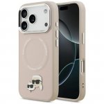 Etui Karl Lagerfeld Karl & Choupette     Pins MagSafe do iPhone 17 Pro różowy