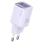 USAMS Ład. siec. CC248 20W GaN USB-CFast Charging HC Series fioletowy/purple CC248TC03