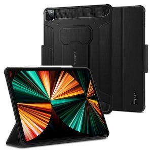 SPIGEN RUGGED ARMOR ”PRO” IPAD PRO 12.9 4 / 5 / 6 / 2020-2022 BLACK