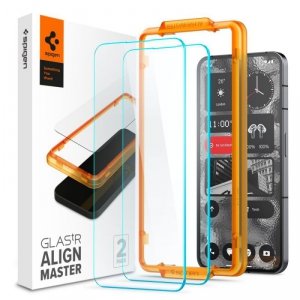 SZKŁO HARTOWANE SPIGEN ALM GLAS.TR 2-PACK NOTHING PHONE 2 CLEAR