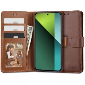 TECH-PROTECT WALLET XIAOMI REDMI NOTE 13 PRO 5G / POCO X6 5G BROWN