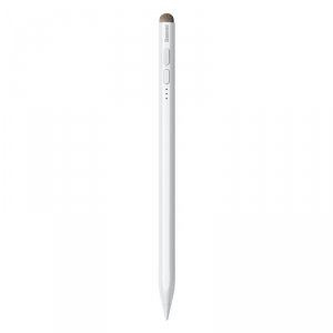 Baseus Smooth Writing aktywny rysik stylus pen do iPad / iPad Pro / iPad Air z końcówka do ekranów pojemnościowych biały (SXBC04