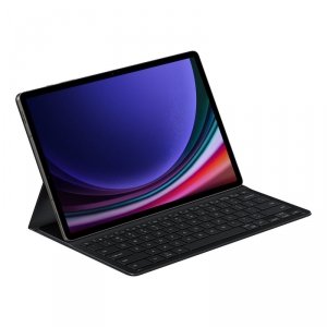 Etui z klawiaturą do Samsung Galaxy Tab S9+ Samsung Book Cover Keyboard Slim - czarne