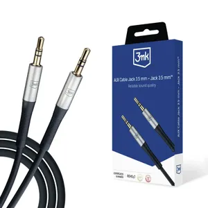Kabel 3mk AUX minijack 3,5 mm / AUX minijack 3,5 mm