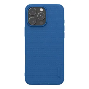 Etui Nillkin Super Frosted Shield Pro Magnetic Case na iPhone 16 Pro - niebieskie