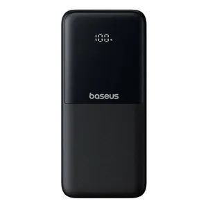 Powerbank Baseus Lipow 10000mAh 22.5W z podwójnym wbudowanym kablem z wyświetlaczem (z dodatkowym czarnym kablem Baseus Simple U