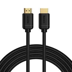 Baseus kabel przewód HDMI 2.0 4K 60 Hz 3D HDR 18 Gbps 3 m czarny (CAKGQ-C01)