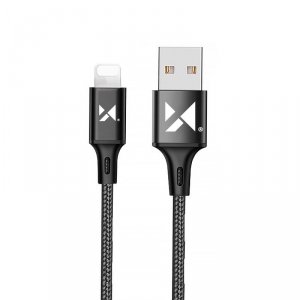 Wozinsky kabel przewód USB - Lightning 2,4A 1m czarny (WUC-L1B)