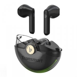 Tronsmart Battle Gaming TWS douszne bezprzewodowe słuchawki Bluetooth wodoodporne IPX5 czarny (449556)
