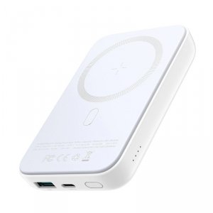 Joyroom powerbank 10000mAh 20W Power Delivery Quick Charge magnetyczna ładowarka bezprzewodowa Qi 15W do iPhone kompatybilna z M