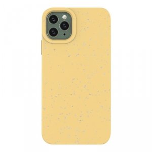 Eco Case etui do iPhone 11 Pro Max silikonowy pokrowiec obudowa do telefonu żółty