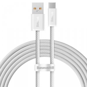 Baseus Dynamic Series kabel USB - USB Typ C 100W 2m biały (CALD000702)