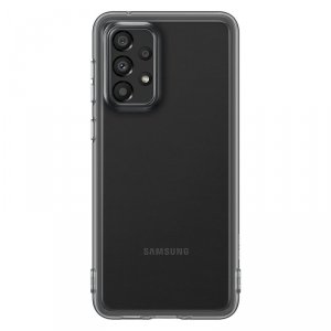 Samsung Soft Clear Cover żelowe etui pokrowiec Samsung Galaxy A33 czarny (EF-QA336TBEGWW)