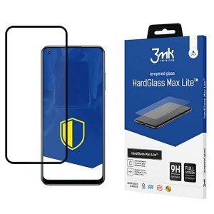 3MK HardGlass Max Lite Realme 10 4G czarny/black Fullscreen Glass Lite