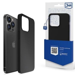 3MK Silicone Case iPhone 13 Pro 6,1 czarny/black