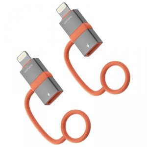 Adapter 4smarts USB-C do Lightning PD    27W szary 2szt
