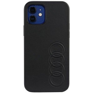 Audi Synthetic Leather iPhone 11 Pro 5.8 czarny/black hardcase AU-TPUPCIP11-TT/D1-BK