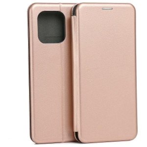 Etui Beline Book Magnetic Moto G15       różowo-złoty/rosegold