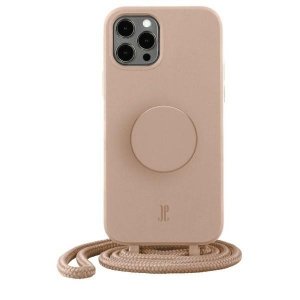 Etui JE PopGrip iPhone 12/12 Pro 6,1 beżowy/beige 30174 (Just Elegance)