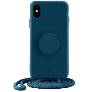 Etui JE PopGrip iPhone X/XS granatowy/blue sapphire 30018 (Just Elegance)