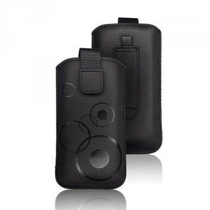 Etui Deko iPhone 5/5S/5SE/5C czarny/blac k