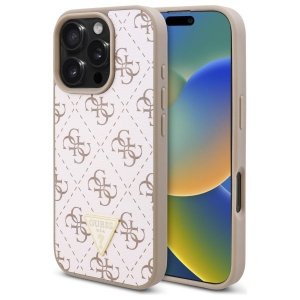Guess GUHCP16XPG4GPH iPhone 16 Pro Max6.9 biały/white hardcase New 4G Triangle