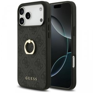 Etui Guess 4G Ring Stand do iPhone 17    Pro Max czarny
