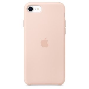 Etui Apple MXYK2ZM/A iPhone SE 2020 / SE 2022 różowo złoty/pink sand Silicone Case