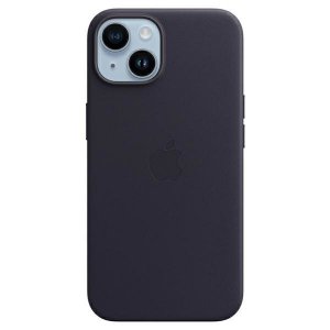 Etui Apple MPPC3ZM/A iPhone 14 Plus / 15 Plus 6.7 atramentowy/ink Leather Case MagSafe
