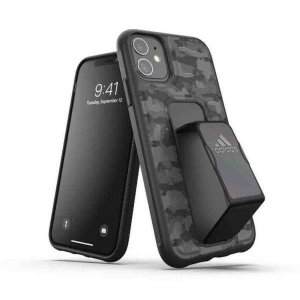 Adidas SP Grip Case CAMO iPhone 11 czarny/black 36421
