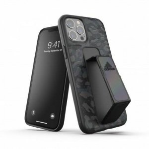 Adidas SP Grip Case Leopard iPhone 12 Pro Max czarno-szary/black-grey 43718
