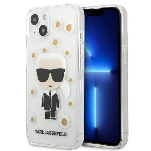 Karl Lagerfeld KLHCP13SHFLT iPhone 13 mini 5,4 przezroczysty/transparent Flower Ikonik Karl
